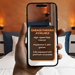 Luxury Sunny Home - Garage Parking, Metro, Balcony, Ps5 With Games