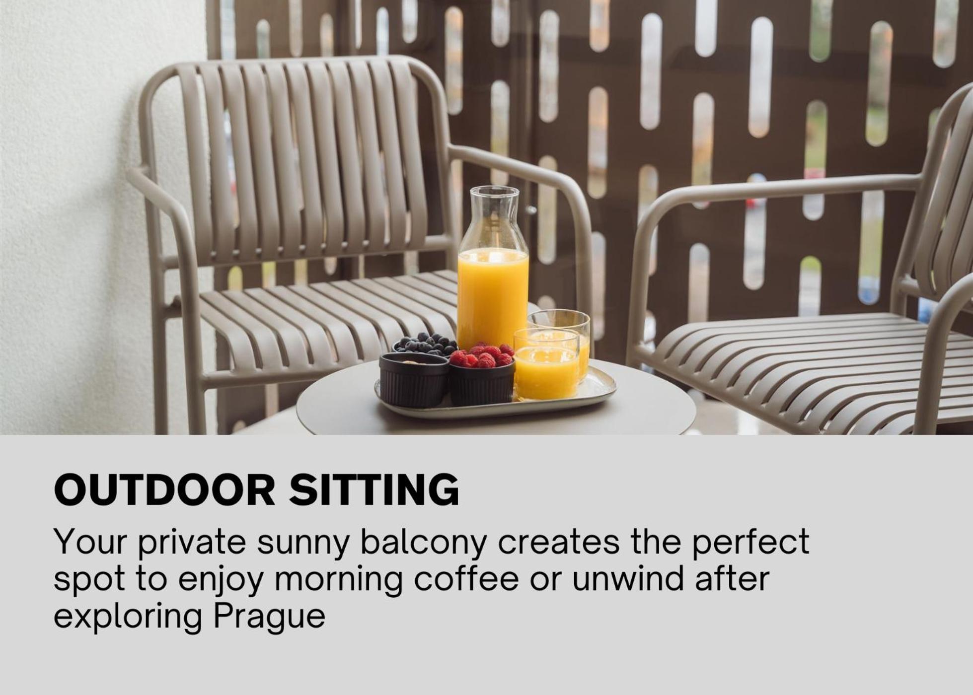 Luxury Sunny - Garage Parking, Metro, Balcony, Ps5 With Games Prague